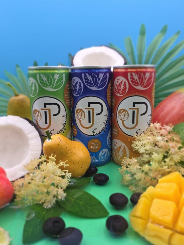 3er-Set JP Energydrink mit Obst