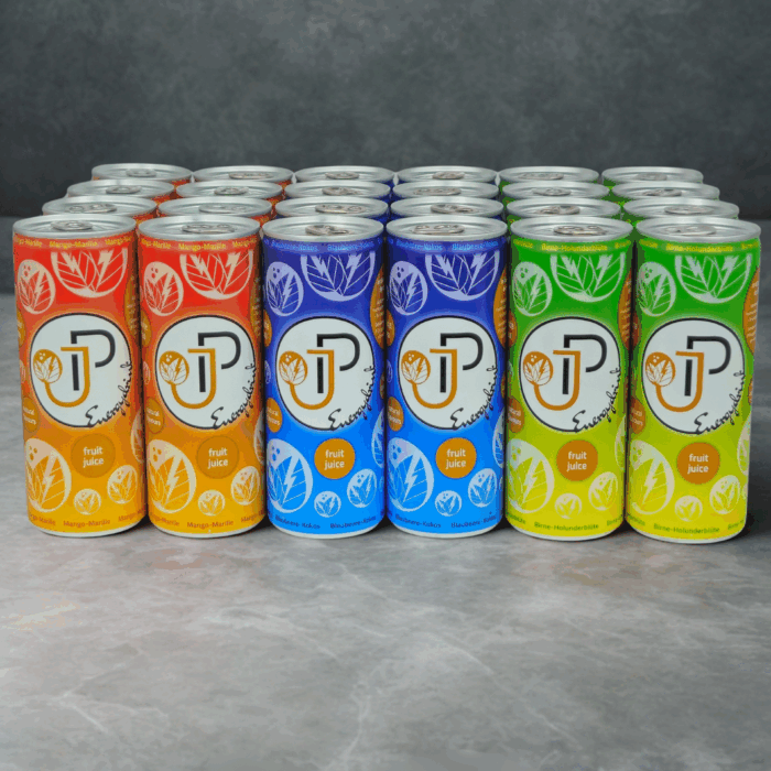 24er Probierpaket JP energydrink