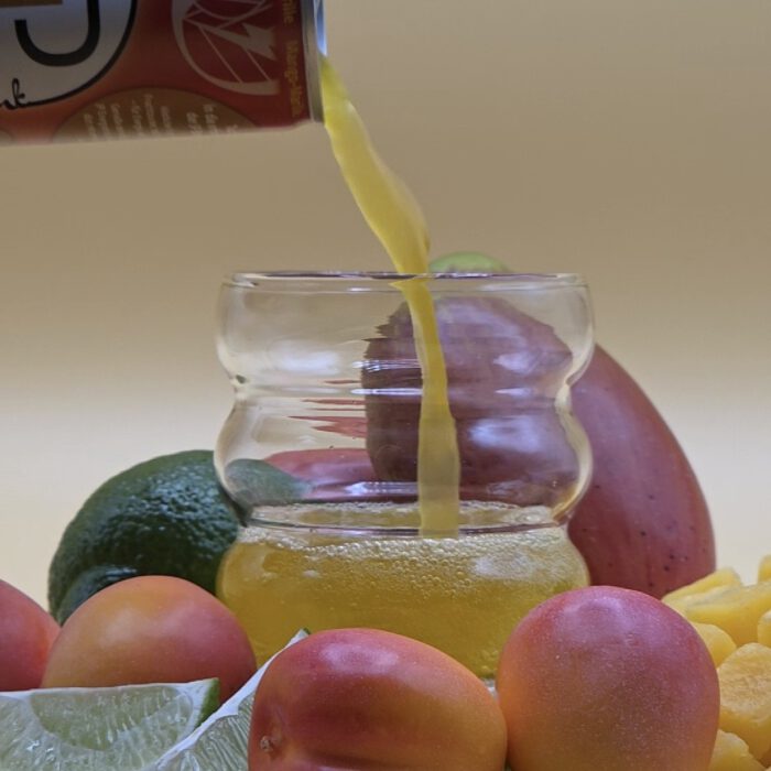 JP Energydrink Mango-Marille - Kalorienarme Erfrischung mit Weißtee und natürlichem Fruchtsaft.